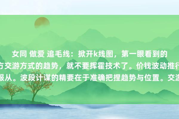 女同 做爱 追毛线：掀开k线图，第一眼看到的一定是趋势。不妥贴我方交游方式的趋势，就不要挥霍技术了。价钱波动推行是多空博弈的服从。波段计谋的精要在于准确把捏趋势与位置。交游者要在月线好像周线中研判趋势周期的...